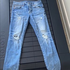 Men’s AE distressed jeans skinny